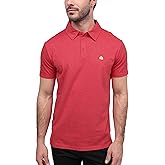 INTO THE AM Polo Shirts for Men - Slim Fit Short Sleeve Collared Shirt S - 4XL Fitted Collar Polos for Work
