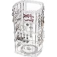 Cq acrylic 360 Rotating Stud Earring Display Stands and Hanging Jewelry Displays