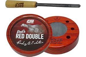 ESH Turkey Pot Calls – Turkey Glass Calls & Slate Calls with Strikers – Realistic Turkey Calls for Hunting and Lures