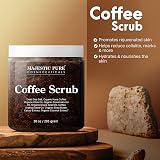 Majestic Pure Arabica Coffee Scrub 283 g All Natural Body Scrub view 4