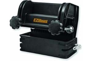 Pro Controll EZ Mount – Universal Trolling Motor Mount for Jon Boats | Bow Installation | No Drilling Required | Fits Gunnels < 3" Wide | Easy to Install