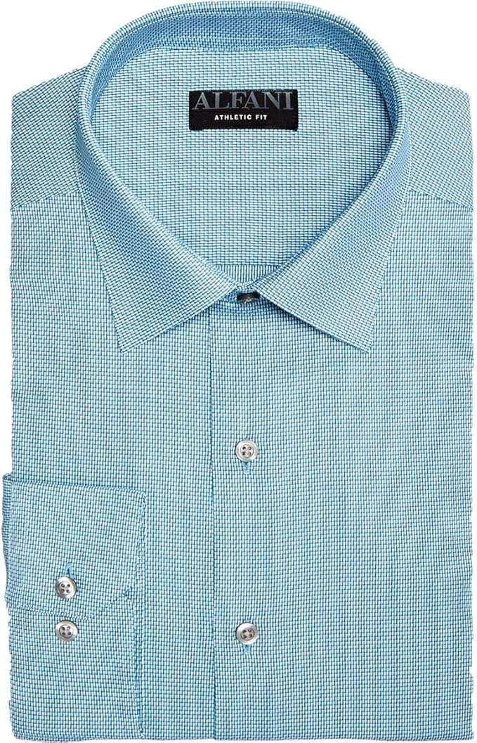 alfani athletic fit dress shirt