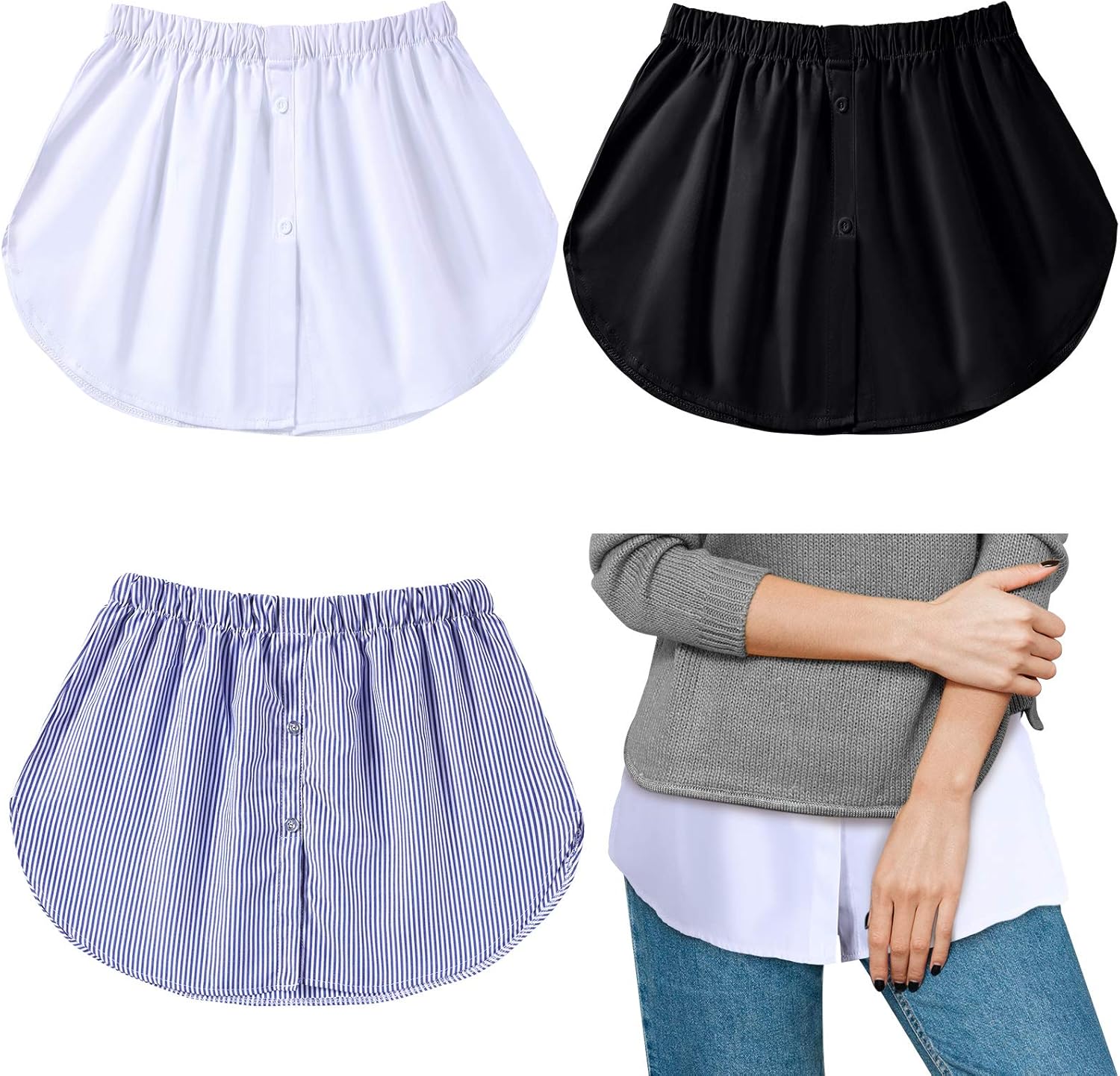 fake top lower sweep plus size