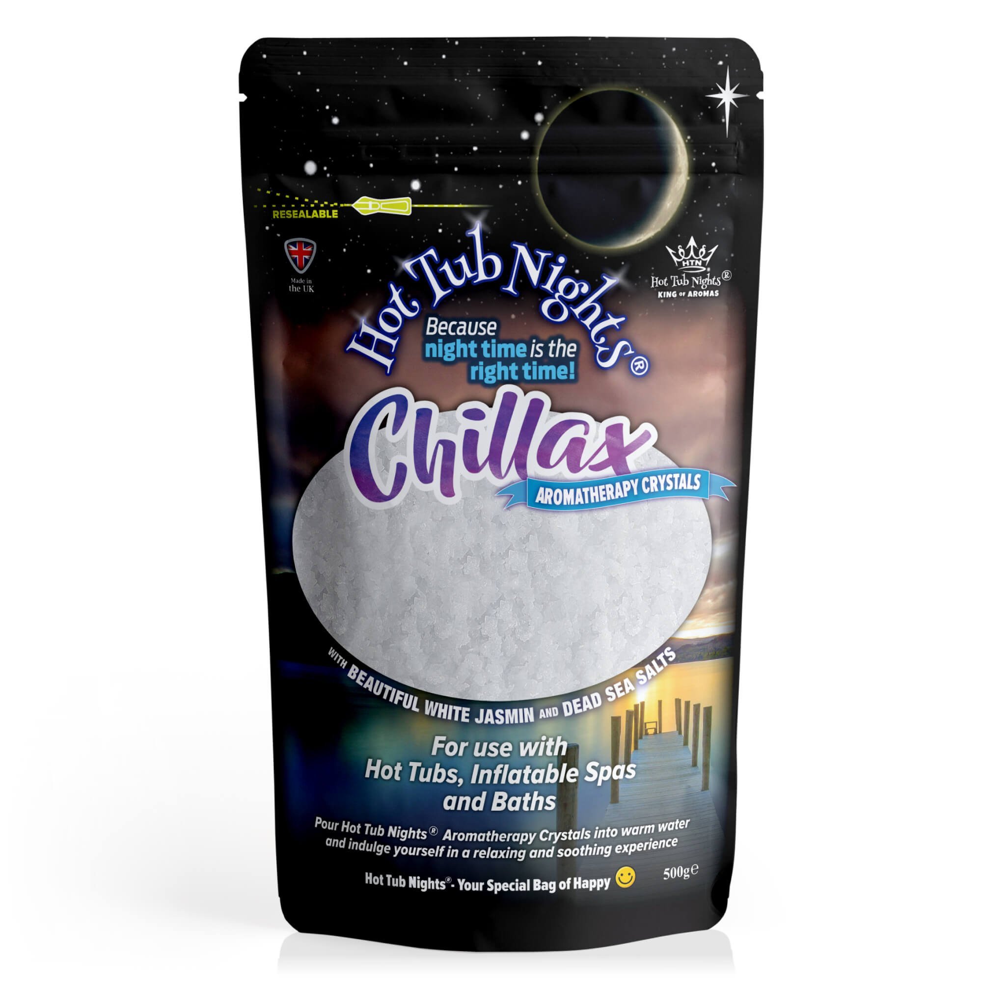 Hot Tub Nights (Chillax) Aromatherapy Crystals Vegan (500g)