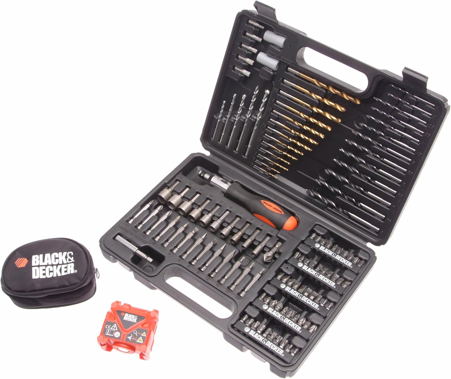Black+Decker B/DA7132XJ - Juego de brocas: Amazon.es: Bricolaje y herramientas