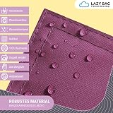 LAZY BAG XL 250L Beanbag Cushion Armchair for Kids & Adults - Violet view 5
