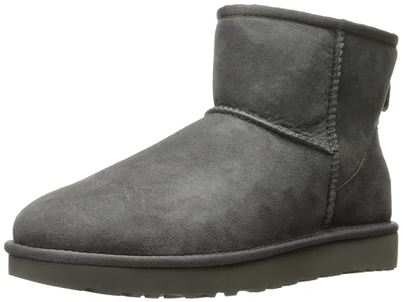 UGG Damen Classic Mini Ii Grey Schneestiefel