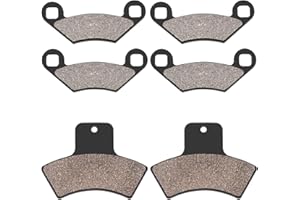 Front & Rear Brake Pads Replacement for Polaris Sportsman 335 400 500 4x4 HO Scrambler 400 500 Magnum 325 500 Trail Blazer Xp