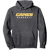 AS Canes Baseball Sports Pullover Hoodie