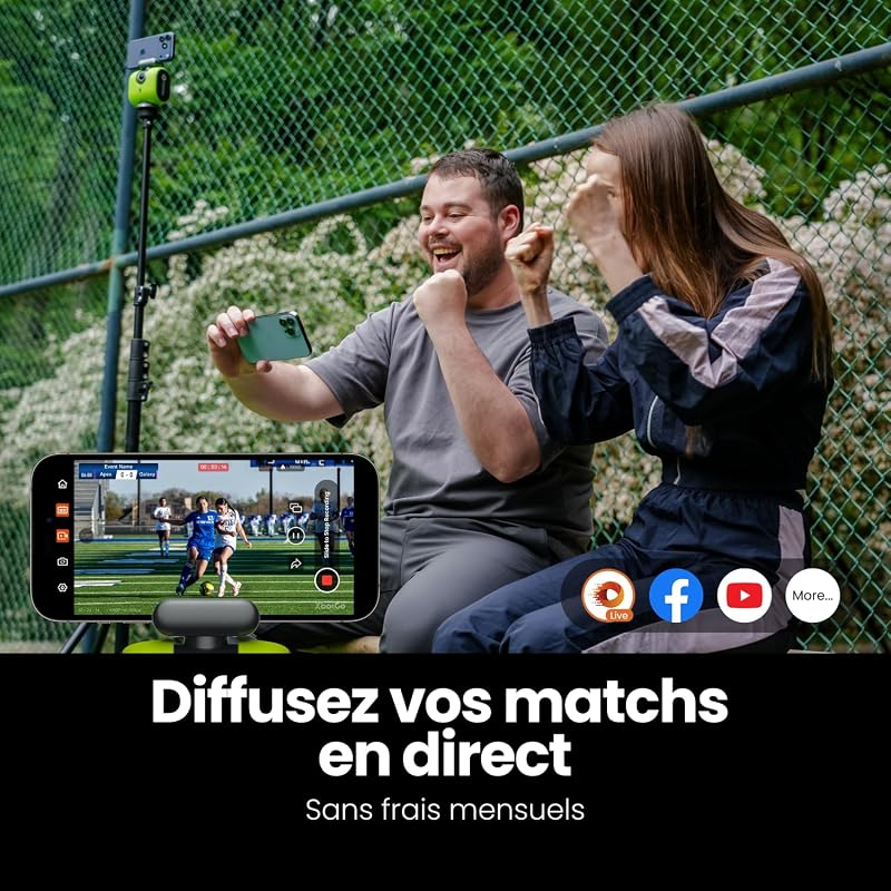 Chameleon, Système de Caméra Sportive avec IA, Suivi Football — photo 4 sur 8