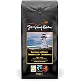 Jumping Bean Lighthouse Roast Whole Bean Coffee, ECO2Roast, Premium Coffee, Made in Canada, Non-GMO, Light Roast, 454g