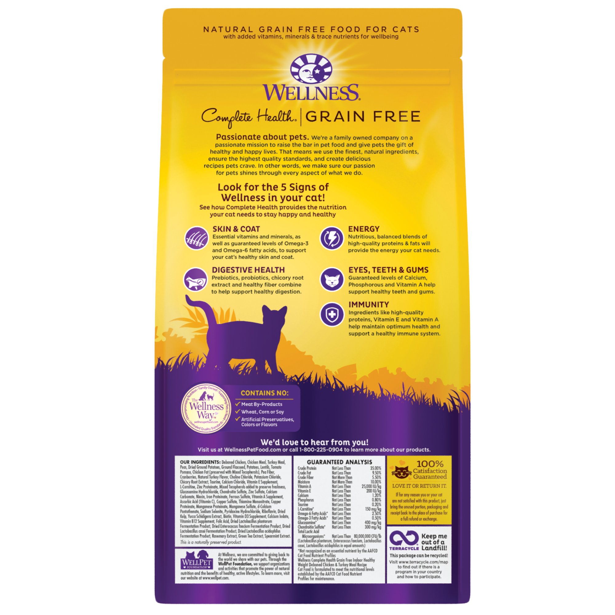 wellness complete health indoor cat food