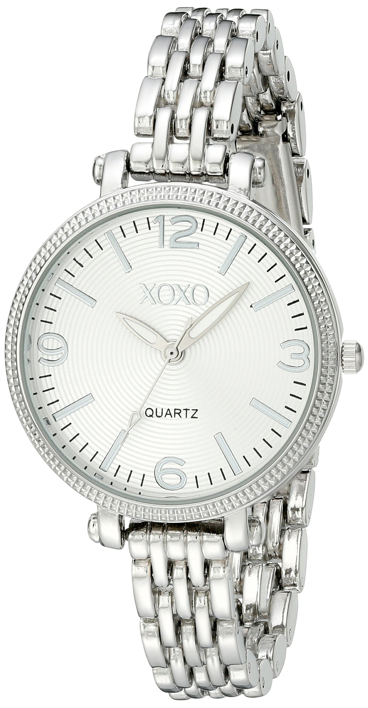 XOXO Women's XO5753 SilverTone Bracelet Watch eBay