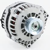 Alternator High Output 253 AMP Replacement New for 2001-2004 Chevrolet Silverado Express 1500 2500, Suburba 1500 2500, GMC Sierra Savana 1500 2500 4.3 4.8 5.3 6.0 6.6 8.1L, 10464405 15263859 19244751