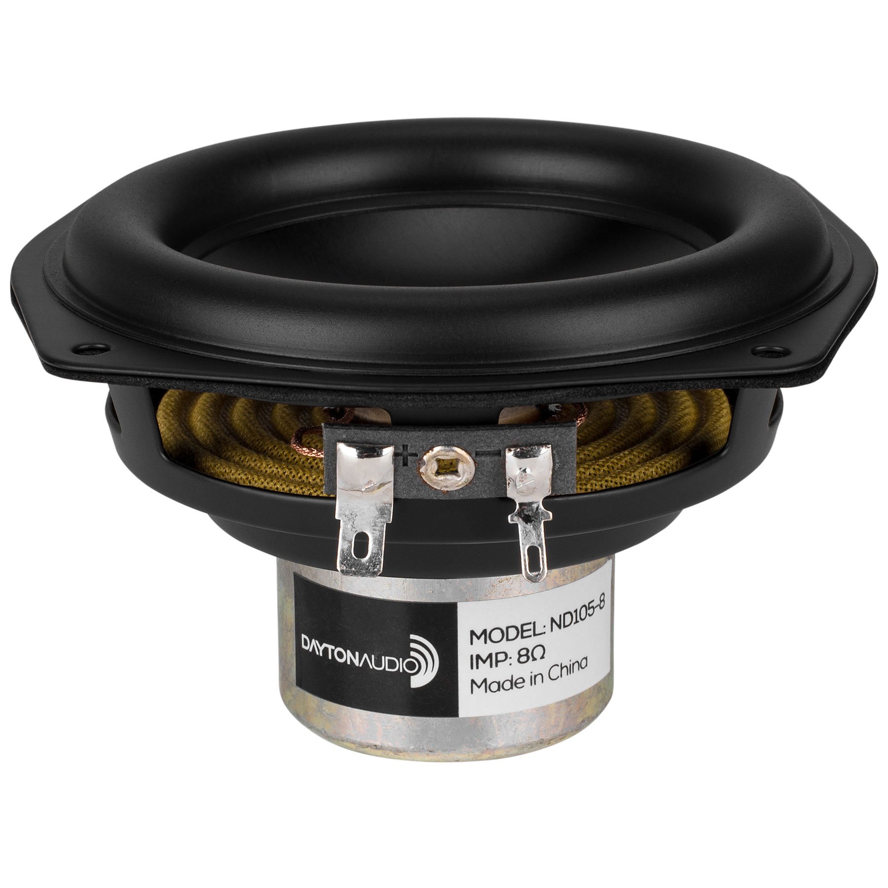 DAYTONAUDIO ND105-8 4" Aluminum Cone Midbass Driver 8 Ohm