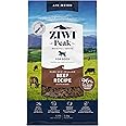 ZIWI Peak Air-Dried Dog Food – Beef - All Natural, High Protein, Grain Free, Limited Ingredient w/ Superfoods (88oz)