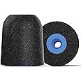 Comply Memory Foam Replacement Ear Tips for Shure Earphones | Superior Noise Isolation, Ultimate Comfort, Secure Fit | Black, Large (3 Pairs)