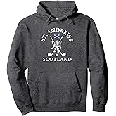 St. Andrews Scotland Golf Fan Pullover Hoodie