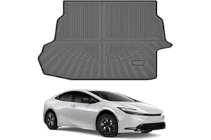 Cacartist Cargo Liner Custom Fit for Toyota Prius & Prius Prime (PHEV) 2023 2024 2025 2026 Accessories All Weather Waterproof