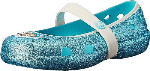 Amazon クロックス Crocs フラットシューズ Keeley Frozen Flat 並行輸入品 クロッグ サボ