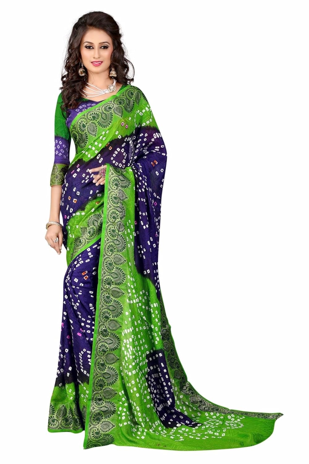 manorath women's cotton saree with blouse piece