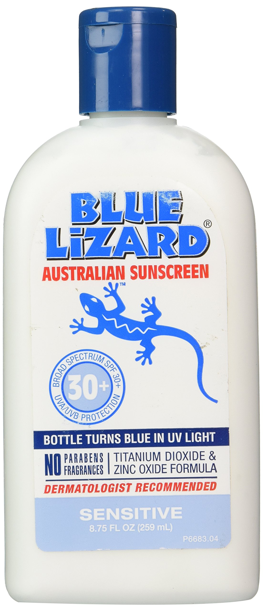 Blue Lizard Australian Sunscreen Sensitive Face Sheer