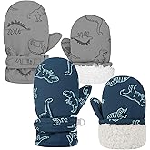 Sea Zaela Baby Toddler Winter Snow Gloves Waterproof Mittens Fleece Lined Infant Baby Boys Girls Winter Warm Gloves 0-4 T