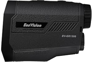 COXIVISION EosVision Rangefinder with Slope for Golf & Hunting, 1000/1300 Yards High-Precision Range Finder, 6X Magnification, Pin-Seeker & Flag-Lock & Vibration, Bow/Rifle Mode, Angle Compensation