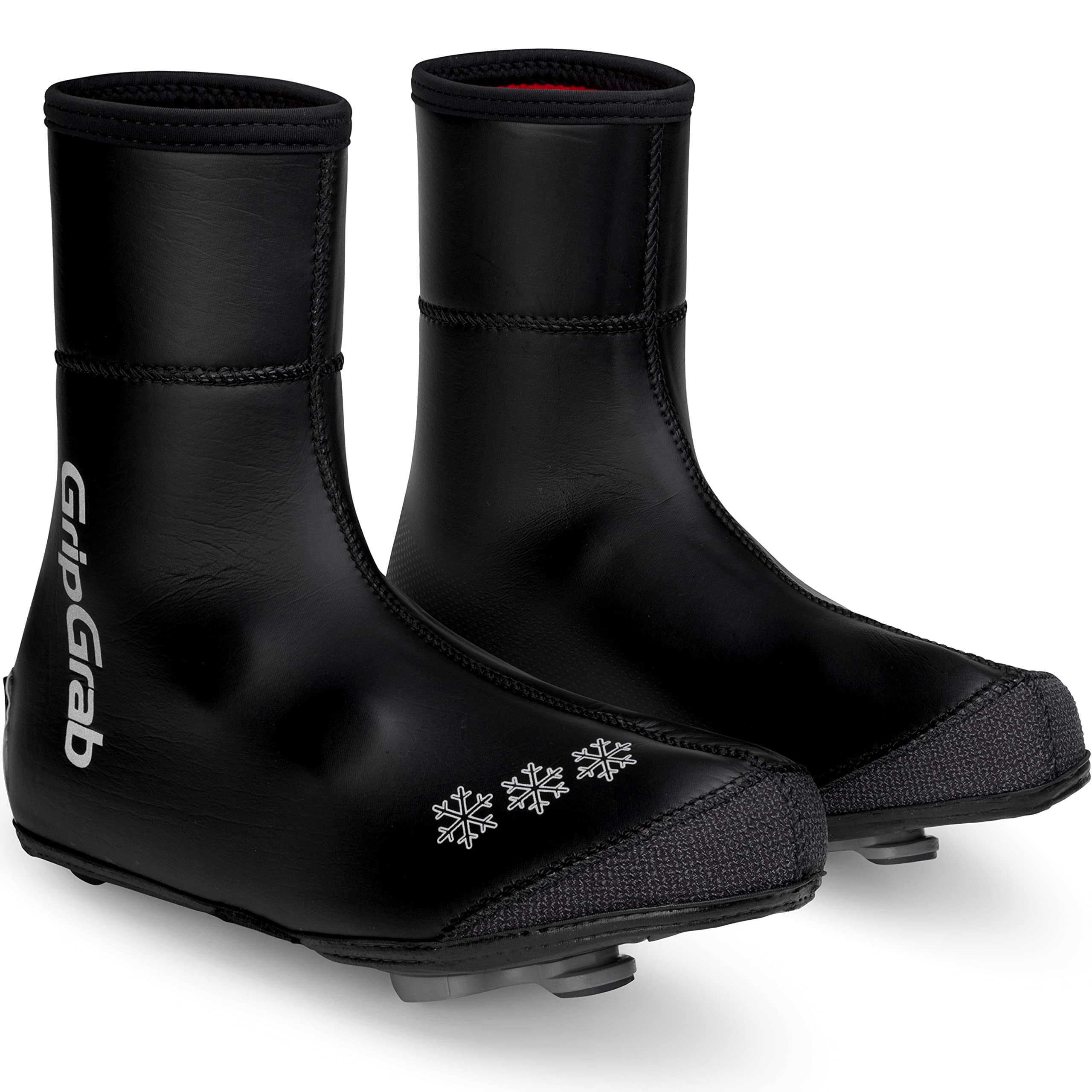 GripGrab Arctic Waterproof Deep Winter Road Bike Overshoes Warm Thermal Fleece Lined Cold Weather Cycling Shoe Covers