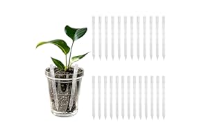 VR8 YUANNUO Plant Aeration Tubes for Pots -Root Rot Prevention,Prevent Overwatering for Healthy Roots. Plant Accessories,9.8 Inch Length Suitable for All Types of Flower pots (9.8-inch, 25)