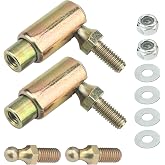 Throttle Disconnect Quick Release Ball Joint, Compatible with Allstar 2 Pcs | 10-32 in Female Thread Steel Linkage Fitting