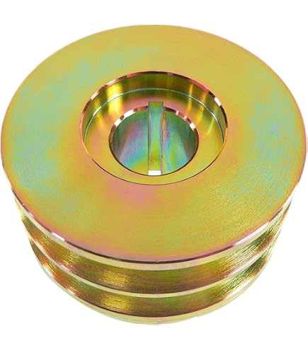 Two Groove Steel Double Groove Alternator Pulley GM Delco Ford Hot Rod 24-1101 e