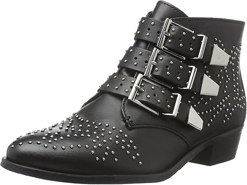 bronx studded ankle boots