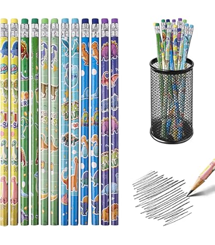 Emzrivo 72 Pieces Welcome To School Pencils Cute Animal Pencils 100th Day Of School - View #3
