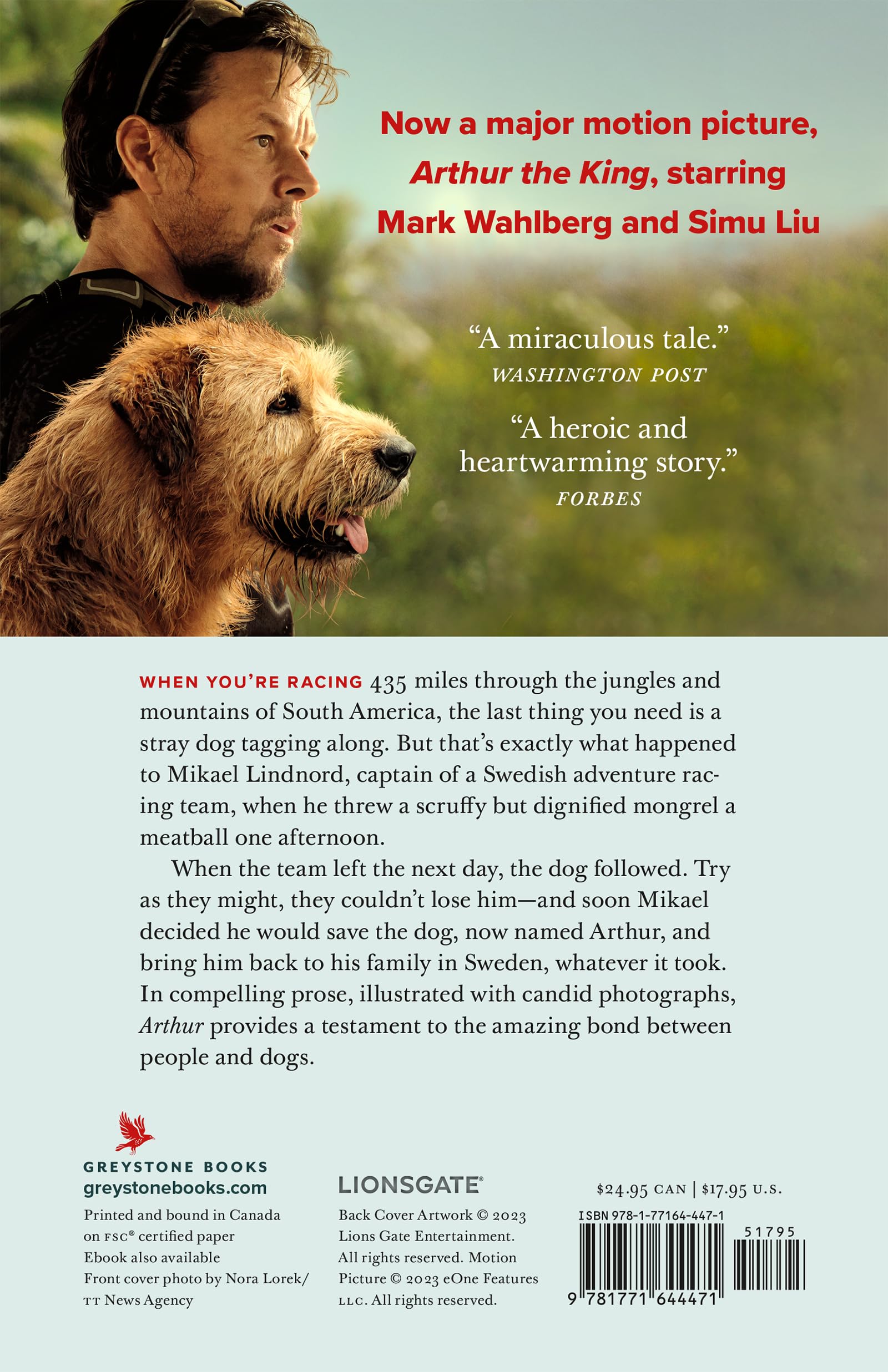 Arthur: The Dog who Crossed the Jungle to Find a Home ((Now the Film Arthur the King))