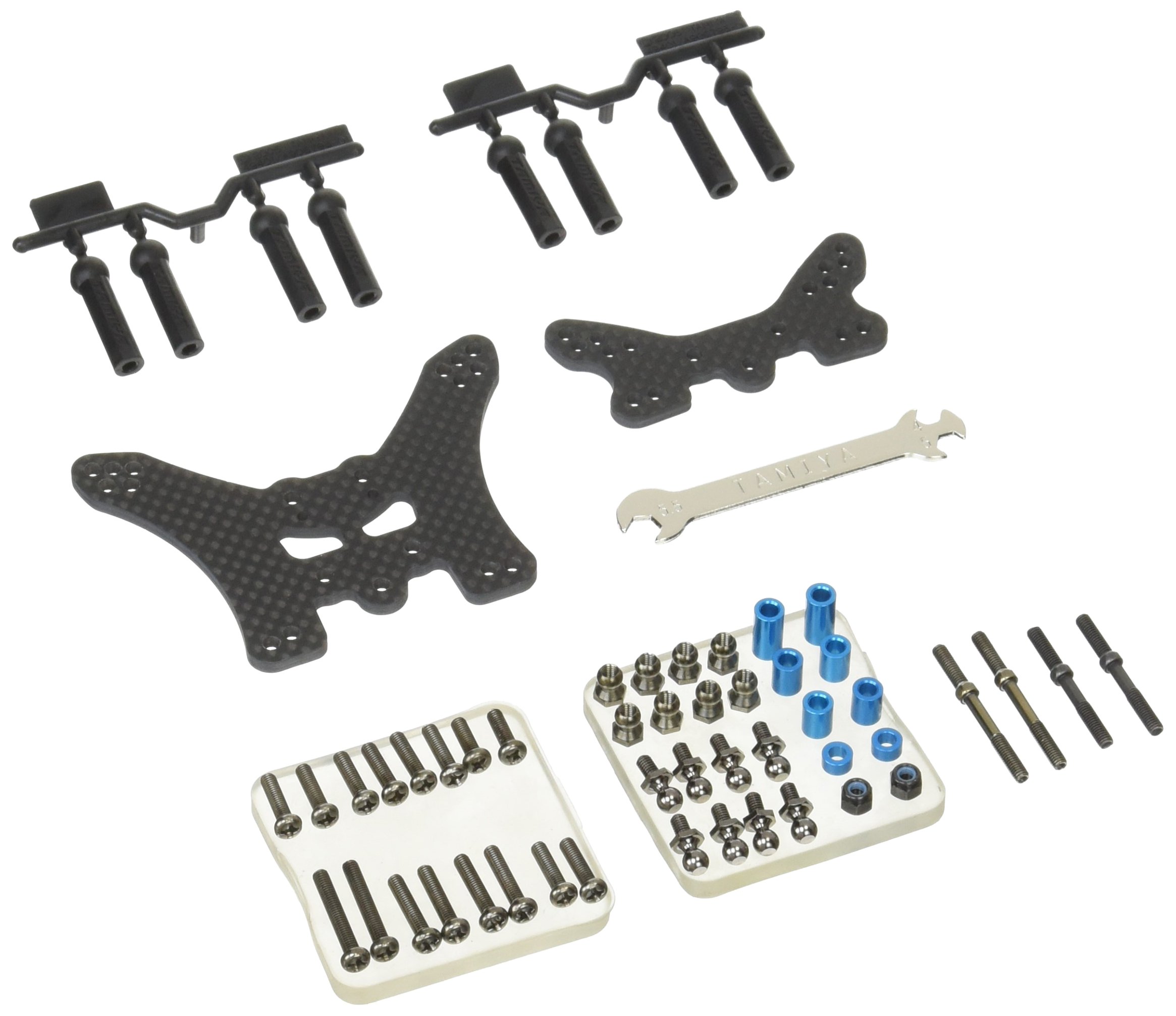 Tamiya F104 Sponge Tire Set - OP.1384 Hop-Up Option Parts For RC Cars