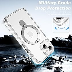 UMIONE for iPhone 15 Magnetic case with Stand and