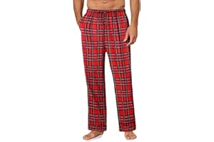 Ekouaer Mens Pajama Pants Sleepwear Soft Pjs Bottoms Sleep Lounge Long Pant with Drawstring & Pockets