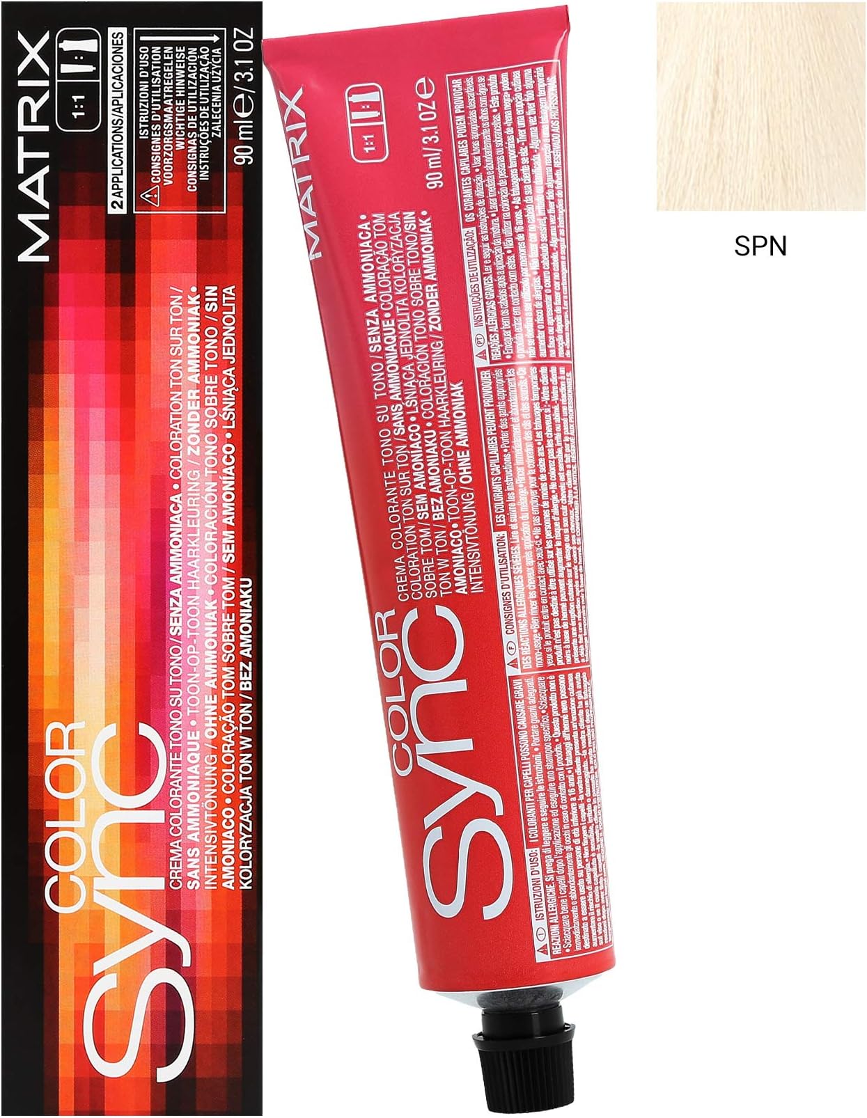 Matrix Color Sync Semi-Permanent Hair Colour / Tint SPN Sheer Pastel Neutral