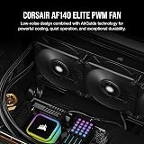 Corsair AF140 Elite 140mm PWM Fan Fluid Dynamic Bearing AirGuide Low Noise view 3
