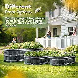 KING BIRD Raised Garden Bed Kit 2025 Upgraded