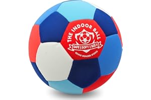 Revive Wonder The Indoor Ball - Soft & Safe Indoor Soccer Ball, Size 4 - Essential Soft Ball for Silent Dribble, Juggling, Training - Fun Silent Soccer for Girls Boys and Young at Heart
