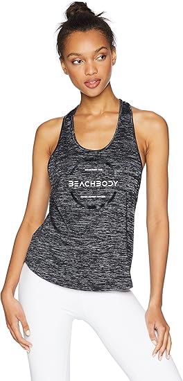 Beachbody Womens Energy Gfx Barcode Tank Top Women Clothing Accessories Urbytus Com