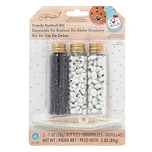 Sweet Sugarbelle Candy Sprinkles Kit-Eyeballs Cookie Supplies, None