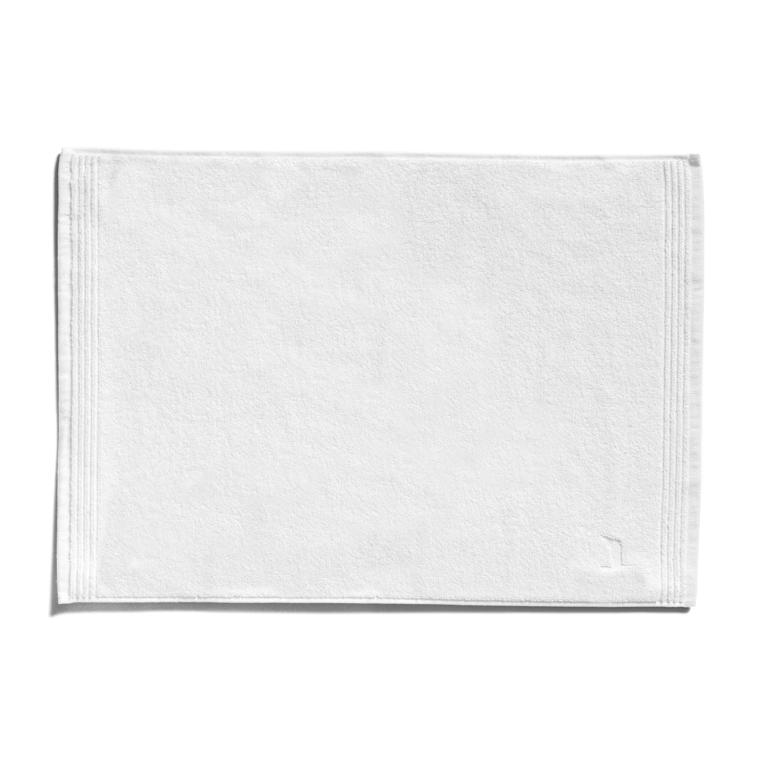 Möve Superwuschel shower rug 50 x 70 cm made of 100% cotton, snow