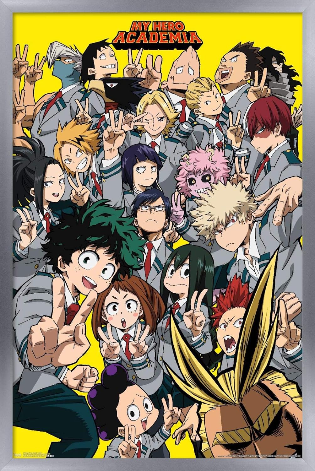 Trends International My Hero Academia-Selfie Wall Poster, 22.375" x 34", Unframed Version: Home & Kitchen