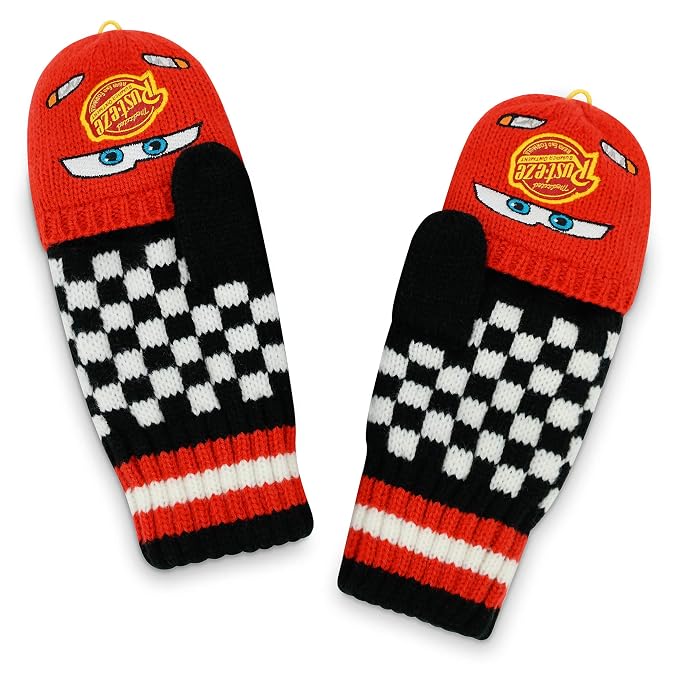 Disney Pixar Cars Convertible Gloves for Boys, Size M/L Amazon.in