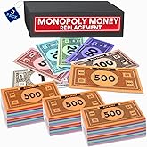oreven Play Money Compatible for Monoply Money 60 Each Bill Denomination, Mixed Colors: $1, $5, $10, $20, $50, $100, and $500 (3 Set)
