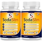 Sodaslim capsules for Weight Management Soda Slim Pills 2-Pack 120 Capsules | Advanced Formula Vitamin Supplement Supporting Health and Wellness Naturally with Premium Ingredients