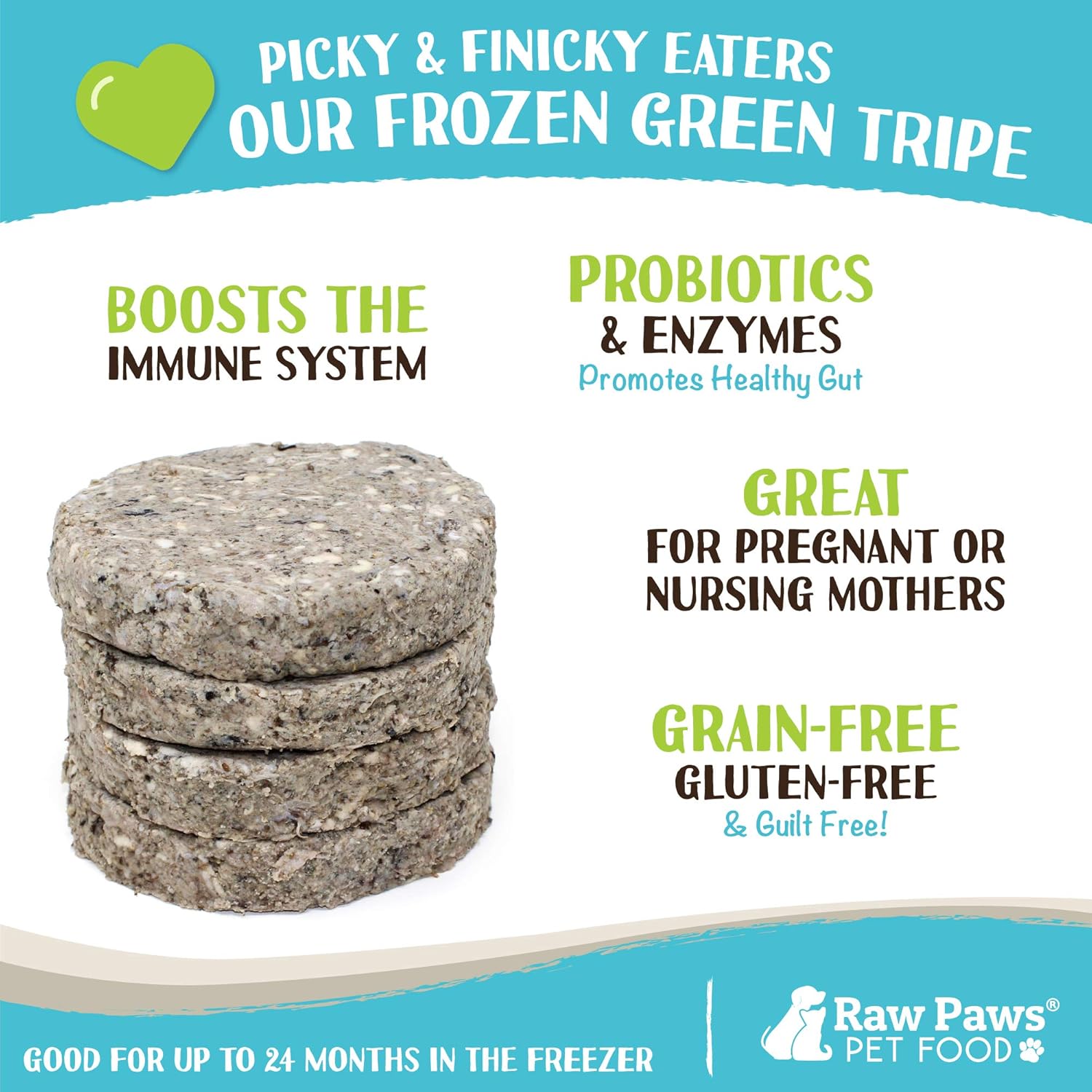 frozen green tripe for dogs